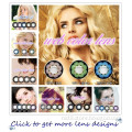 monthly using cycle periods good quality party colorful contact lenses